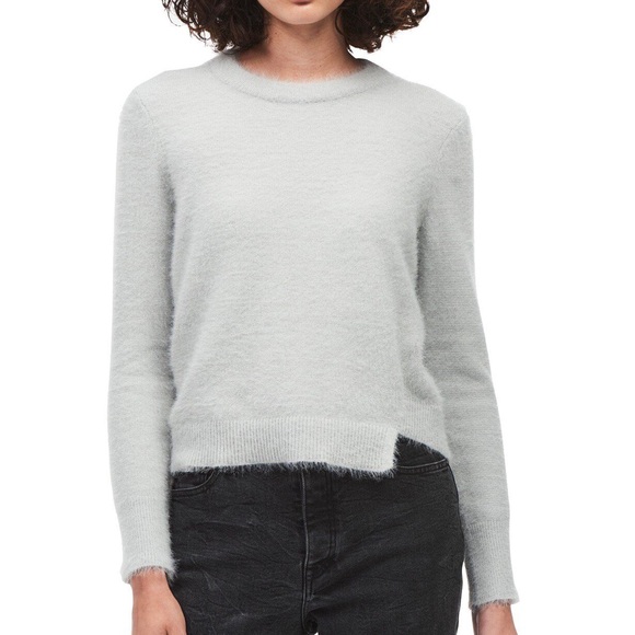NWT CALVIN KLEIN FUZZY SWEATER - Picture 1 of 6